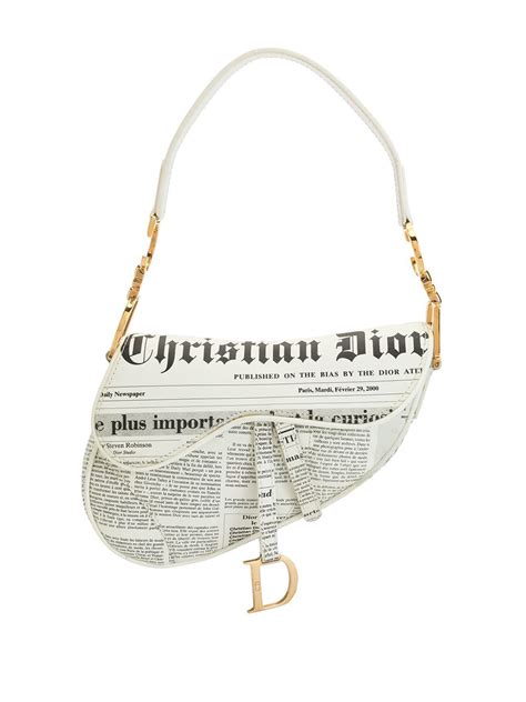 newspaper dior bag|dior handbag strap.